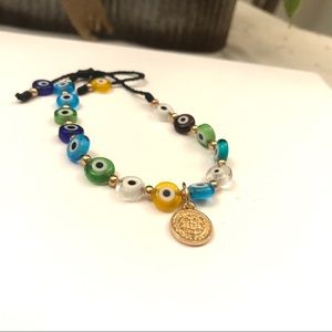 Evil eye bracelet